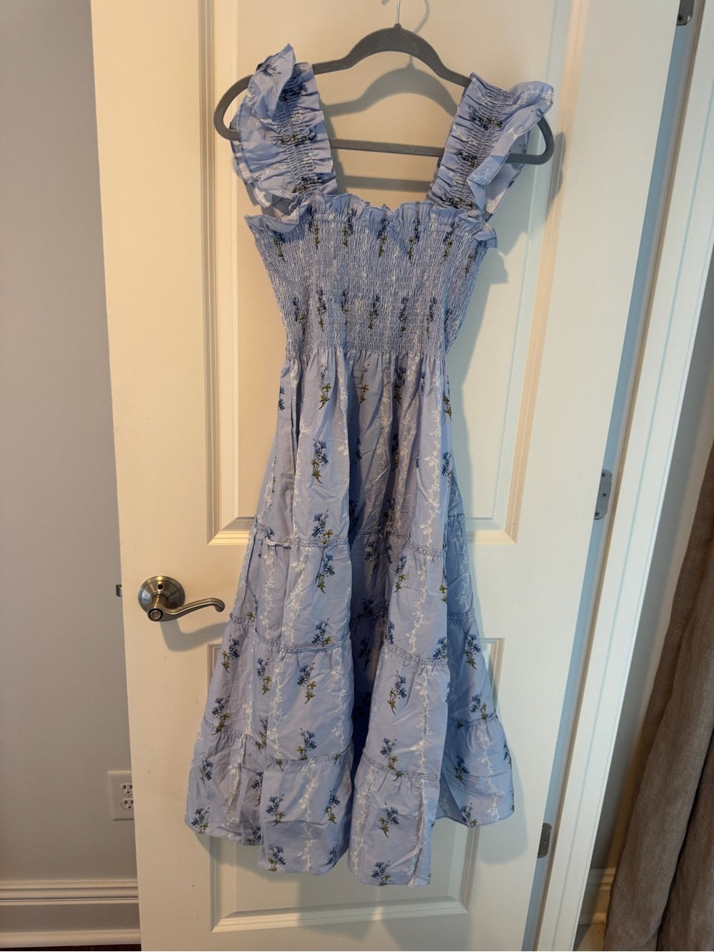 Hill House The Ellie Nap Dress Blue | Size S - Picture 3 of 5